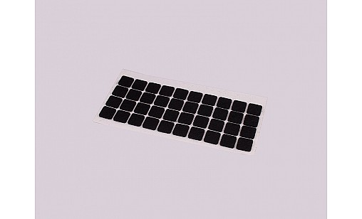 Самоклейка мягкая для ножек черная 35х35мм Самоклейка мягкая для ножек черная 35х35мм