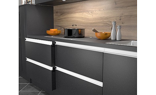 Ручка-профиль Н-3 18 мм L-3,95м накладная WHT Белый ДС СтандартЛайн Ручка-профиль Н-3 18 мм L-3,95м накладная WHT Белый ДС СтандартЛайн