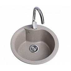 Мойка BRETTA RONDO 485*485 песчаный