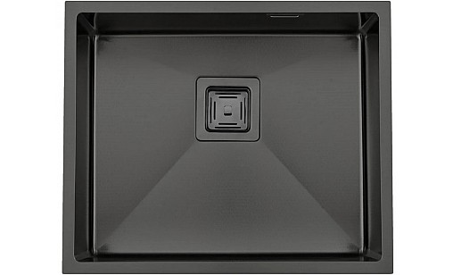 Мойка нержавеющая FABIANO Quadro 53 Celldecor Nano Graphite 8216.401.1528