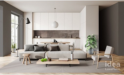 Фасад МДФ LUXEFORM MT-02 iS Пломбір Матовий (пластик в декор) 17,7 мм - idea Фасад МДФ LUXEFORM MT-02 iS Пломбір Матовий (пластик в декор) 17,7 мм - idea