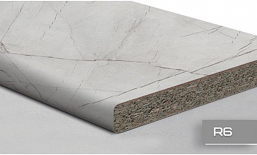 Стільниця LUXEFORM W147 Мармур Мілтон 1U R6 4200х900х28 мм вологост.