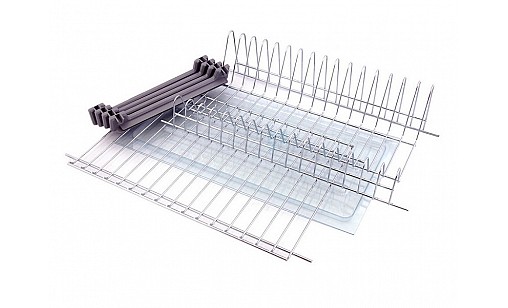 Сушарка для посуду в секцію 400мм Хром ДС СтандартЛайн