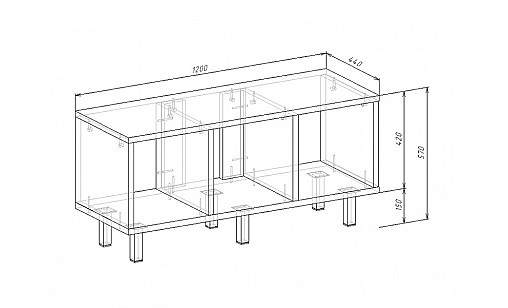 Тумба Monro Венге Магия Тумба Monro Венге Магия