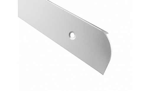 Накладка для стільниці 28мм Алюміній L- подібна  права ДС ОптимаЛайн