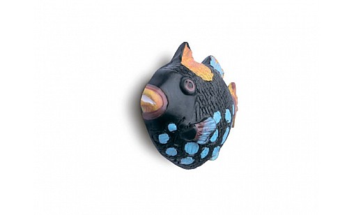 Ручка мебельная Рыбка голубая