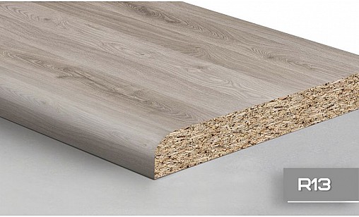 Стільниця LUXEFORM SP801 Дуб Скельний 2L R13 3050х600х28 мм