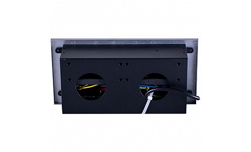 Блок врезной на 2 розетки и 2 USB разъёма с подъёмной крышкой Алюминий Блок врезной на 2 розетки и 2 USB разъёма с подъёмной крышкой Алюминий