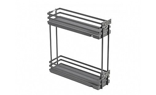 Карго MOVIX PRO 150 мм бокове графіт, килимок антрацит KO-150BO-60 GTV