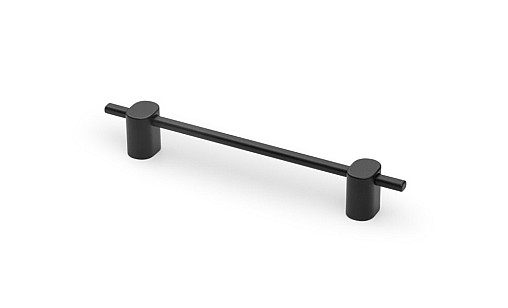 Ручка STRAW 128 мм Черный матовый UA-STRAW-128-20M GTV
