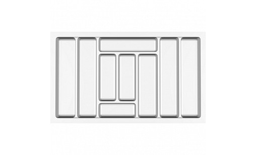 Лоток в секцію 800мм для кухонних приладів Білий STANDART