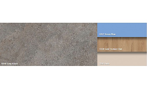 Столешница K540 PN Альбус Серый 4100*600*38 1U влагост Kronospan Столешница K540 PN Альбус Серый 4100*600*38 1U влагост Kronospan