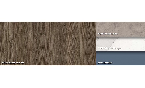 ДСП KronoSpan K548 RW Ясень Кала Дымчатый 2800х2070х18 мм ДСП KronoSpan K548 RW Ясень Кала Дымчатый 2800х2070х18 мм