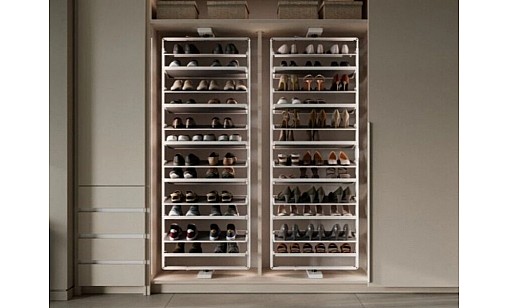 Поворотна полиця для взуття GTV ELITE (6 полиць) Білий WG-OBR6-10 GTV Поворотна полиця для взуття GTV ELITE (6 полиць) Білий WG-OBR6-10 GTV