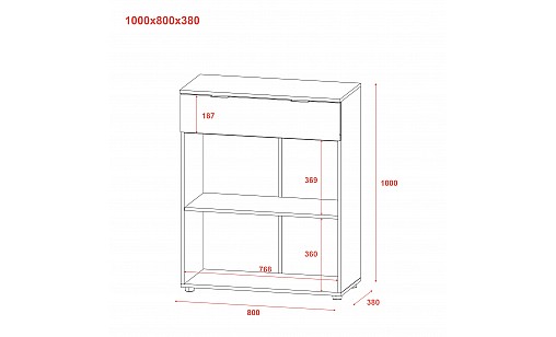 Комод ASTI-2 Кашемір