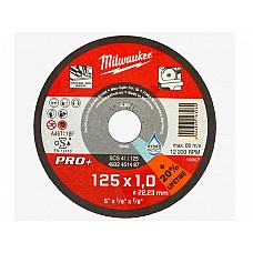 Диск відрізний по металу SCS 41/125*1 PRO  Milwaukee