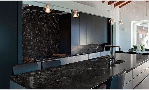 Столешница LUXEFORM S945 Торос 2U R6 3050х900х38 мм влагост. Столешница LUXEFORM S945 Торос 2U R6 3050х900х38 мм влагост.
