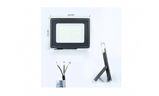 Прожектор світодіодний 100W S2-SMD-100-Slim 6500K Biom