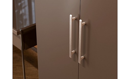 Ручка PLAIN 192 мм Шліфована сталь UZ-PLAIN-192-06 GTV