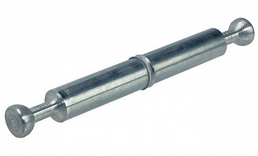 Болт стяжки мініфікс подвійний сталь 68 мм для отворів 7мм Hafele 262.28.286