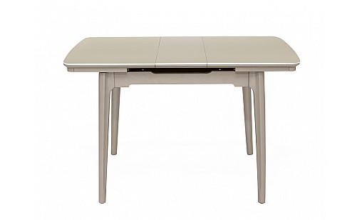 Стіл обідній Askold 950(1200)*700*760 Mia White Matt/Cocoa leg