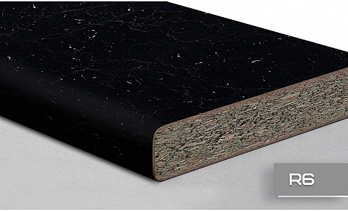 Стільниця LUXEFORM W82 Мармур Нереїда 2U R6 3050х700х38 мм вологост.