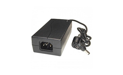 Трансформатор 60W 5А DC12 OEM PLC   черный с вилкой Biom
