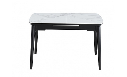 Стол обеденный Askold 1100(1400)*750*760 BL White Glossy