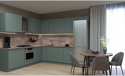 Стільниця LUXEFORM S148 Мармур Толедо 2U R6 4200х600х38 мм