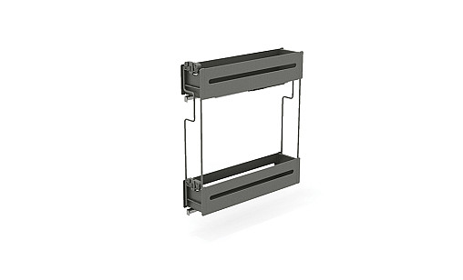 Карго 150/2 антрацит Quadra Jolly pull out Hettich Q-352NMH Siderplast