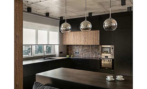 Компакт-плита FunderMax 0540 FH Aristo / чорне ядро 4100х1300х12 мм