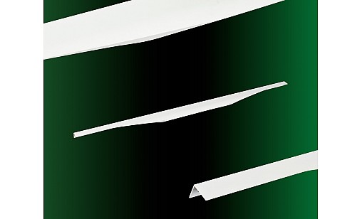 Ручка профільна UA 04/0540 WM Білий Матовий ДС