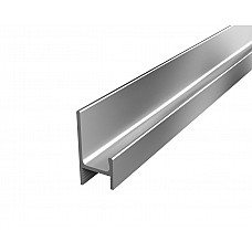 Ручка-профiль Н-2 16мм L-3,95м накладна AL Алюміній ДС