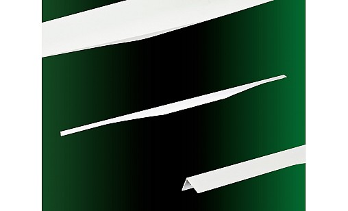 Ручка профільна UA 04/0980 WM Білий Матовий ДС