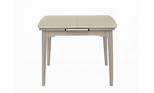 Стіл обідній Askold 950(1200)*700*760 Mia White Matt/Cocoa leg