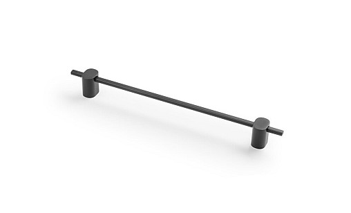Ручка STRAW 192 мм Чорний матовий UA-STRAW-192-20M GTV