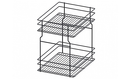 Кошик нижній 400 графіт VARIANT MULTI без напрямних WE29.0006.01.924 Rejs