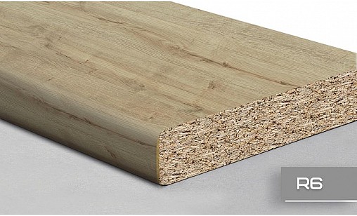 Стільниця LUXEFORM L152 Дуб Бірмингем 1U R6 3050х1200х38 мм