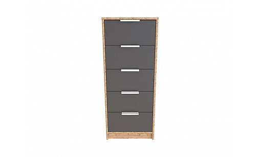 Комод Erin 2 Дуб Тахо/Графіт Комод Erin 2 Дуб Тахо/Графіт