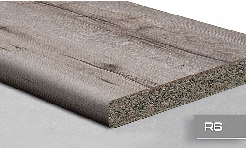 Стільниця LUXEFORM L144 Дуб Крістер 2U R6 3050х900х28 мм вологост.