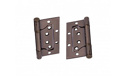 Петля столярная Бабочка 100*75 AB Латунь