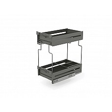 Карго 200/2 антрацит Quadra bottle pull out Hettich Q-363NMH Siderplast Карго 200/2 антрацит Quadra bottle pull out Hettich Q-363NMH Siderplast