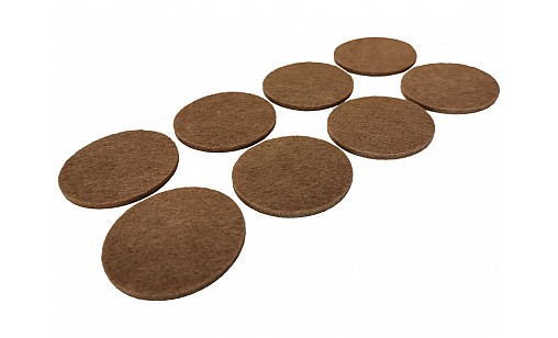 Самоклейка мягкая для ножек бежевая д=55мм