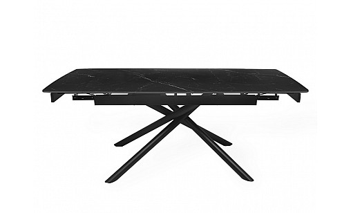 Стол обеденный Philip 1400(2000)*900*750 Shks Black matt Стол обеденный Philip 1400(2000)*900*750 Shks Black matt