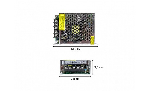 Трансформатор 120W 10A DC12 TR-120-12 Biom Трансформатор 120W 10A DC12 TR-120-12 Biom