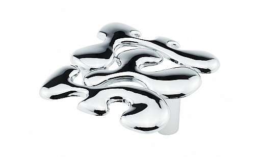 Ручка кнопка DL 20/32 G2 Хром ДС СтандартЛайн