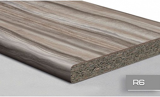 Стільниця LUXEFORM S497 Веста 2U R6 4200х600х28 мм вологост.