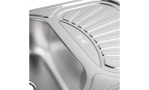 Мийка нержавіюча LIDZ 7549 Satin 0,8*180 мм Мийка нержавіюча LIDZ 7549 Satin 0,8*180 мм