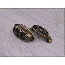 Ручка мебельная DC DR 62/64 G19 античное золото (CV) (SL) Ручка мебельная DC DR 62/64 G19 античное золото (CV) (SL)