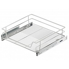 S-2011 Сетка полного выдвижения с доводчиком хром  550